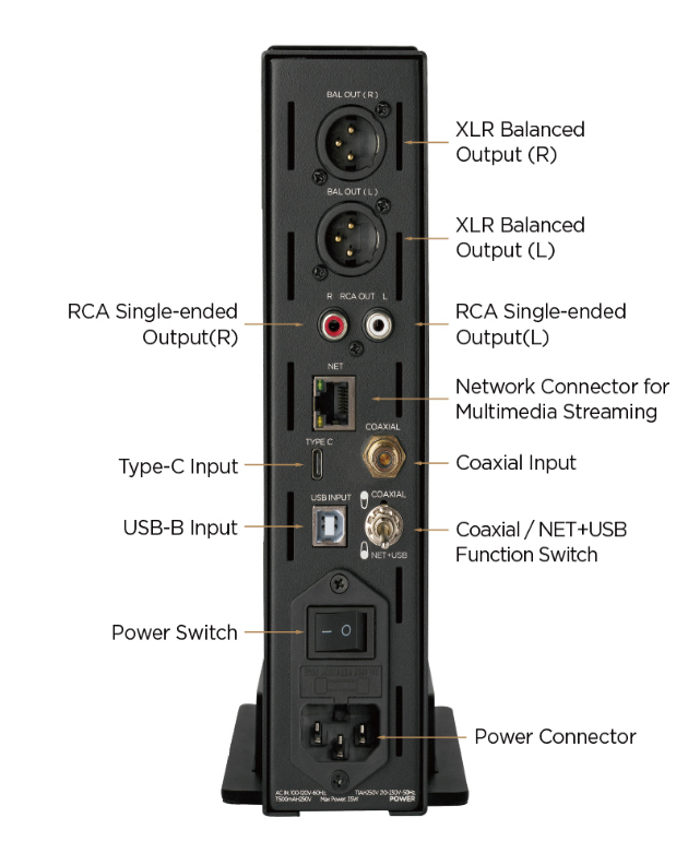 HiFiMAN EF499 R2R Desktop DAC and Headphone Amplifier + Streamer